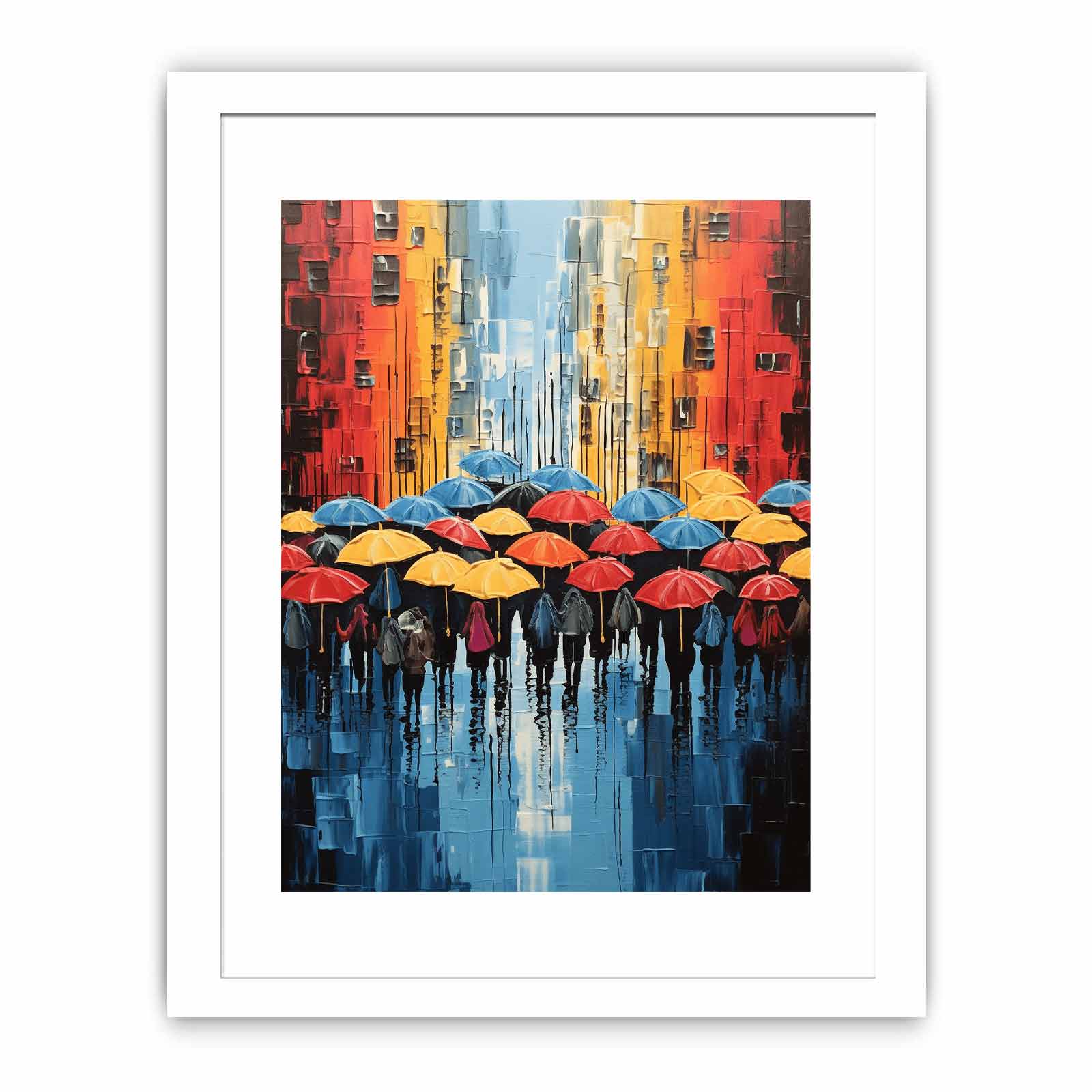 Umbrella  Modern Art  Painting