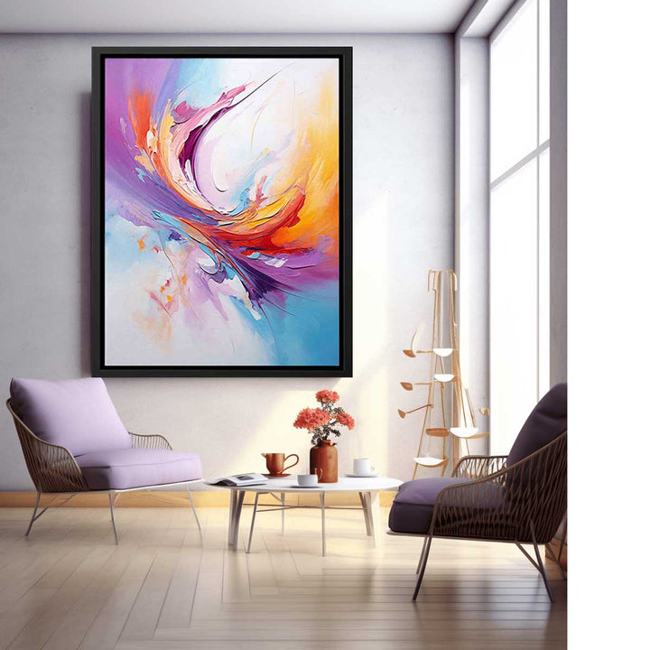 Multi Color Modern Art Painting