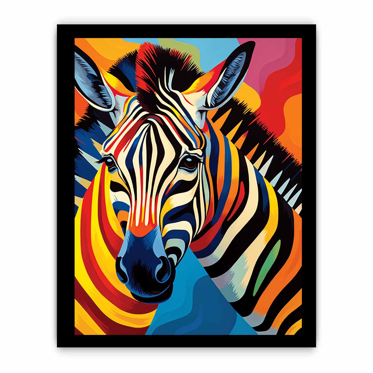 Two Zebra Striped Convergence