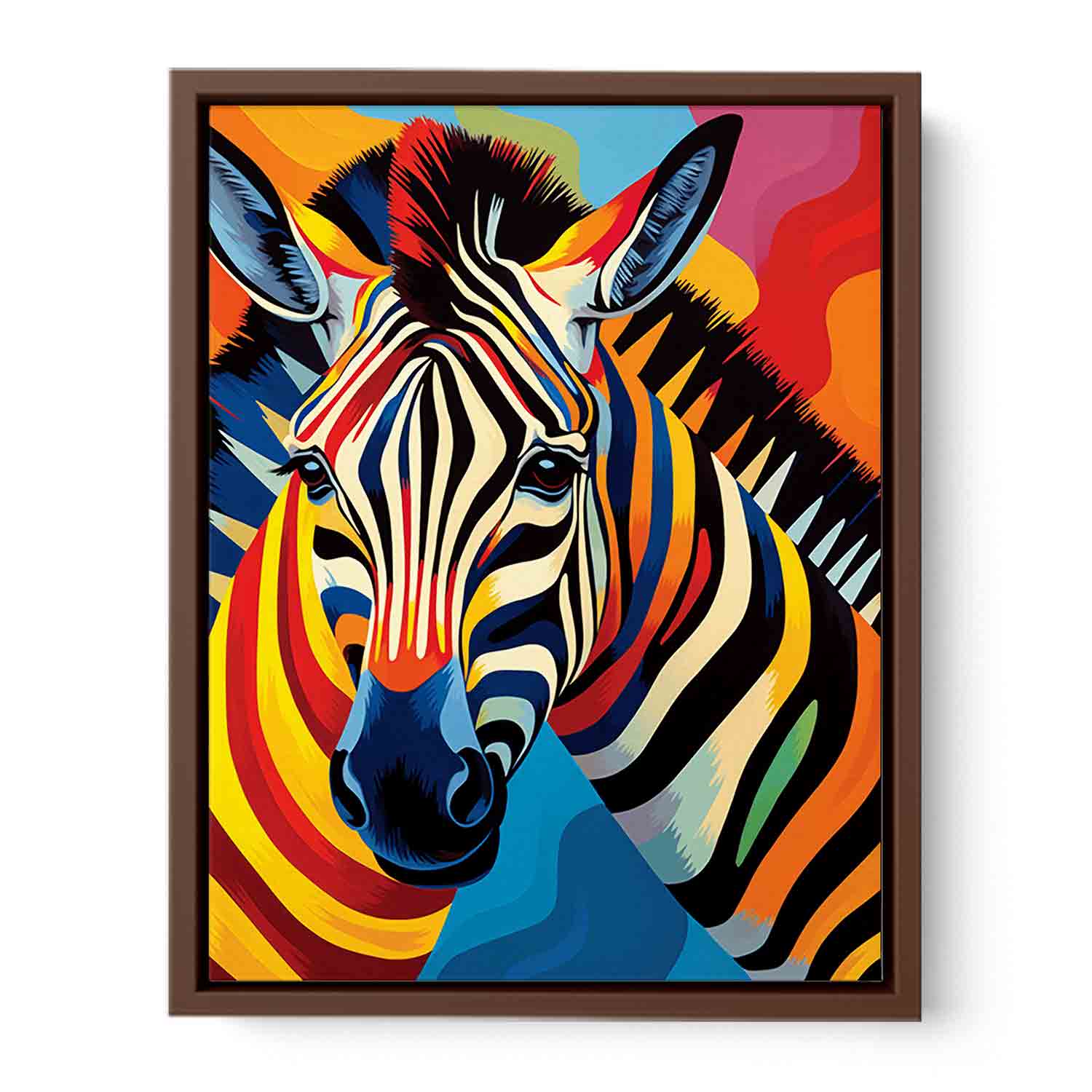 Two Zebra Striped Convergence