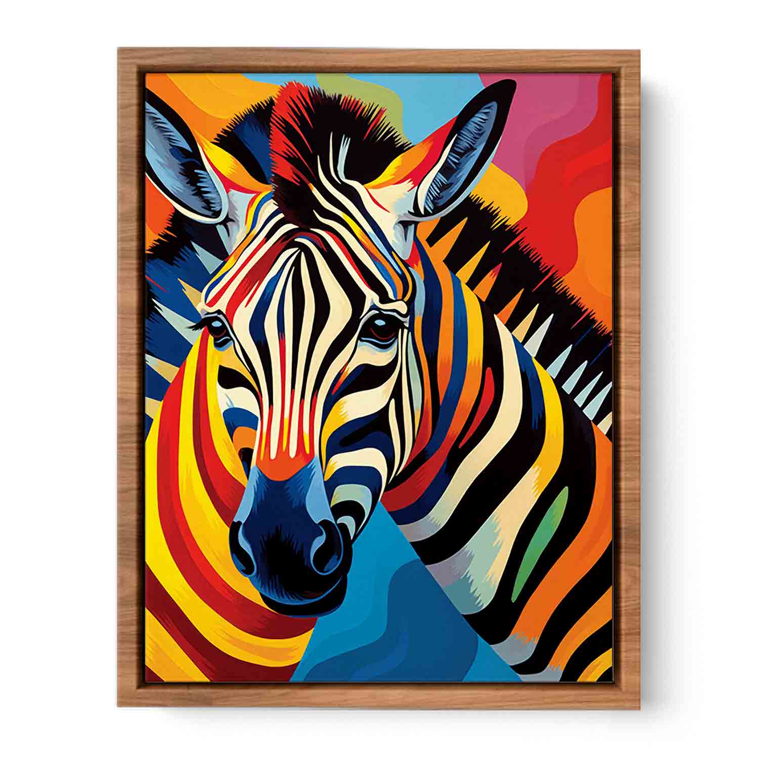 Two Zebra Striped Convergence