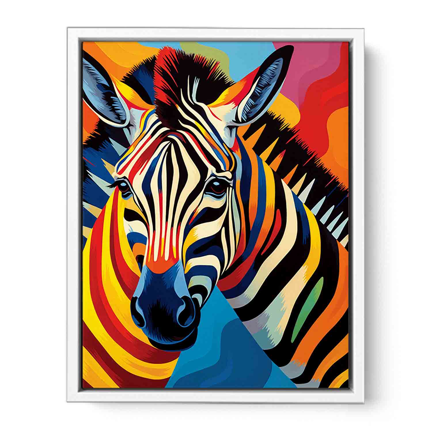 Two Zebra Striped Convergence