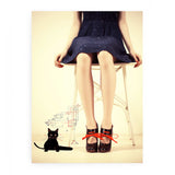 Cat Beneath Her Gaze artwork preview
