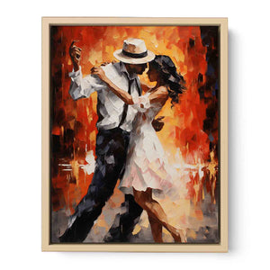 Abstract  Couple Dance