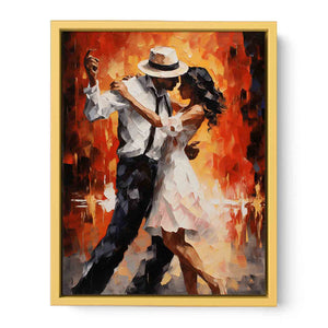 Abstract  Couple Dance
