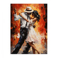 Abstract  Couple Dance