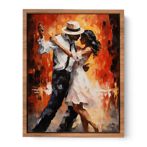 Abstract  Couple Dance