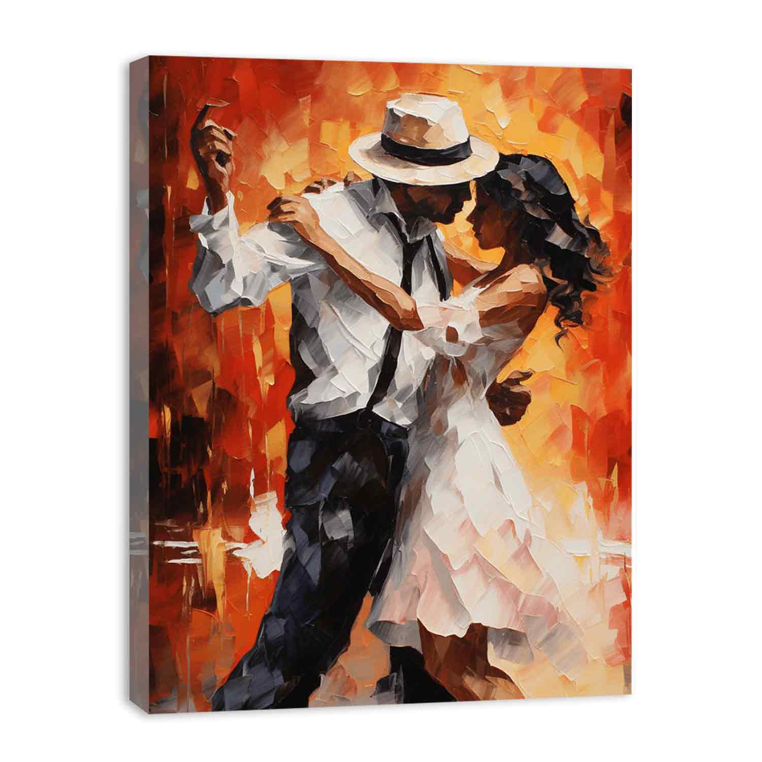 Abstract  Couple Dance