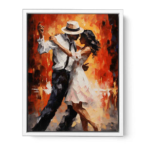 Abstract  Couple Dance