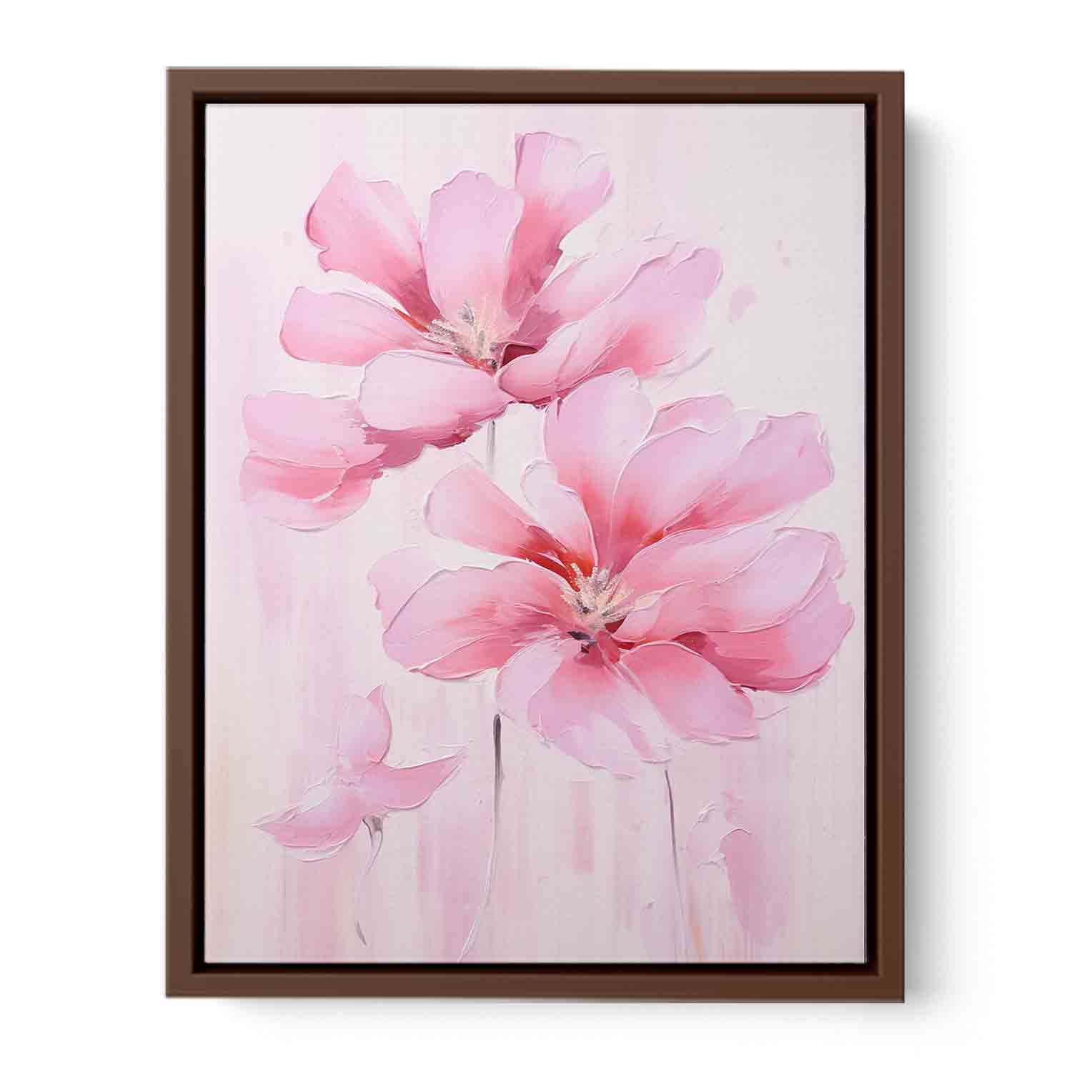 Pink Flower Modern Art  Painting