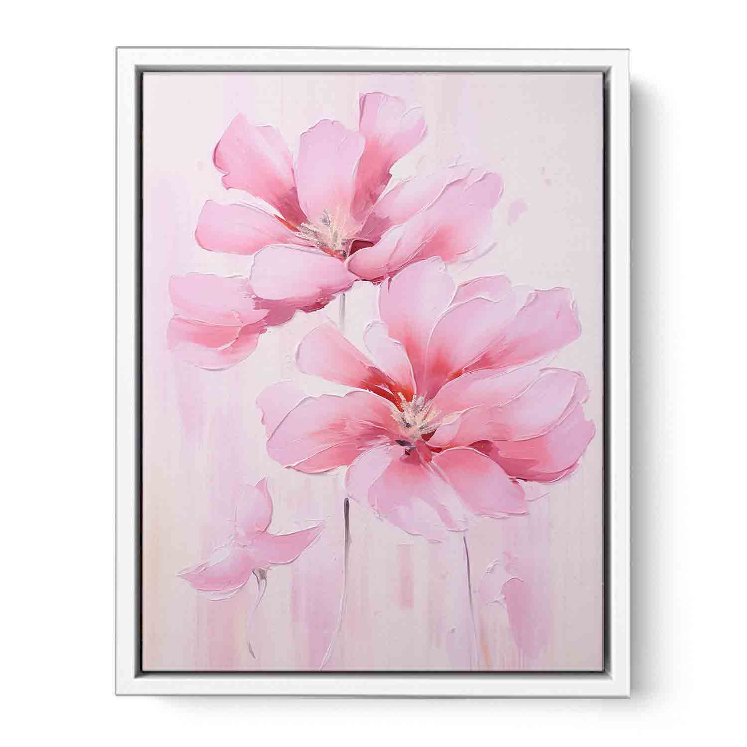 Pink Flower Modern Art  Painting