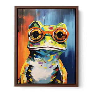 Frog  With Glasses Painting