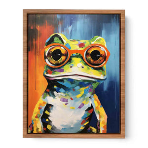 Frog  With Glasses Painting
