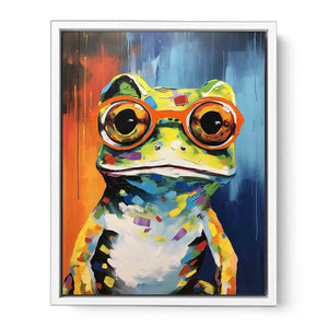 Frog  With Glasses Painting