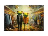 Shopping Frog Modern Art Painting artwork preview
