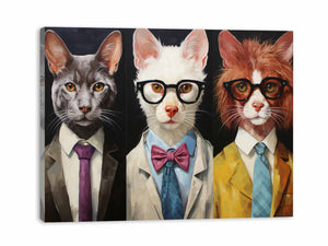 Modern Animal with Glasses