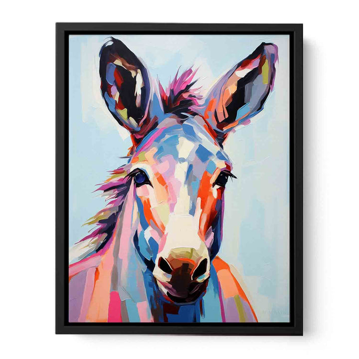 Modern Donkey Art Painting