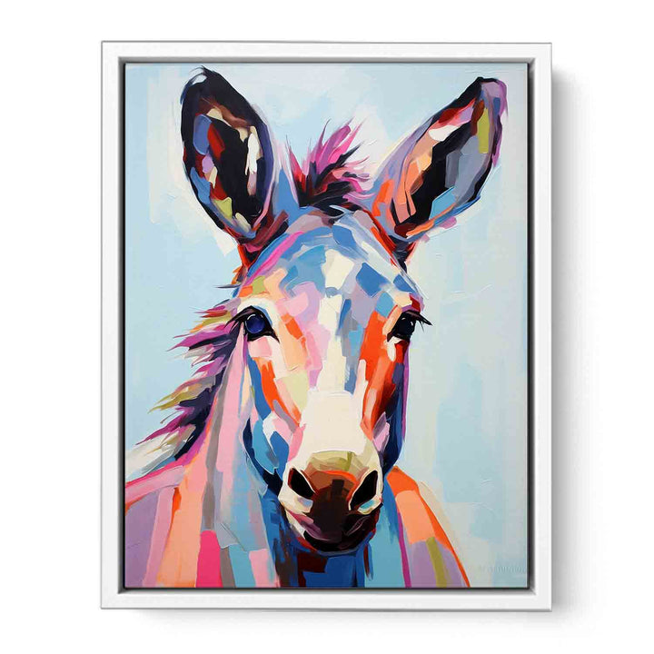 Modern Donkey Art Painting