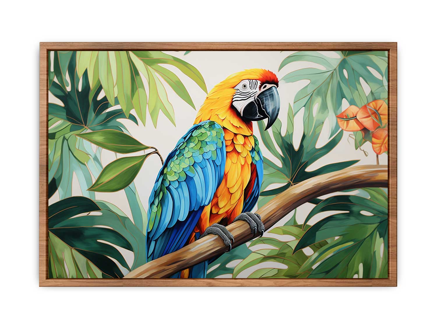 Modern Tropical Parrot