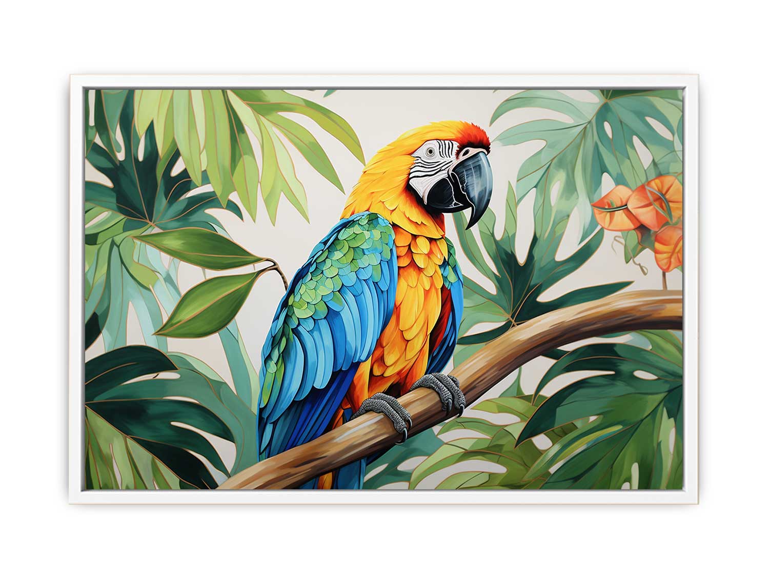 Modern Tropical Parrot