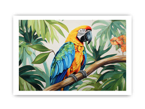 Modern Tropical Parrot