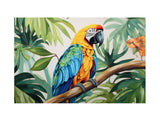 Modern Tropical Parrot artwork preview