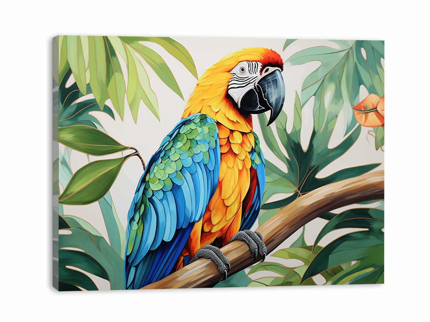 Modern Tropical Parrot