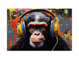 Blue Monkey Painting artwork preview