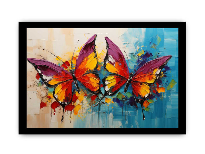 Modern Butterfly Art Painting