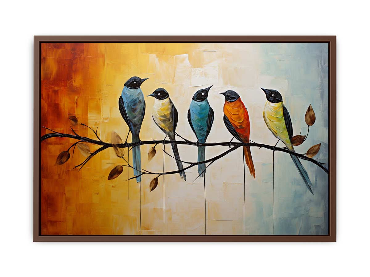 Birds On wire