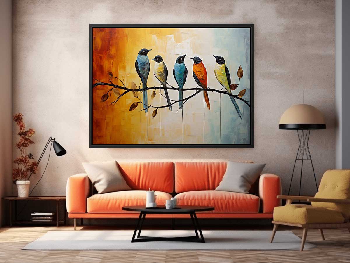 Birds On wire