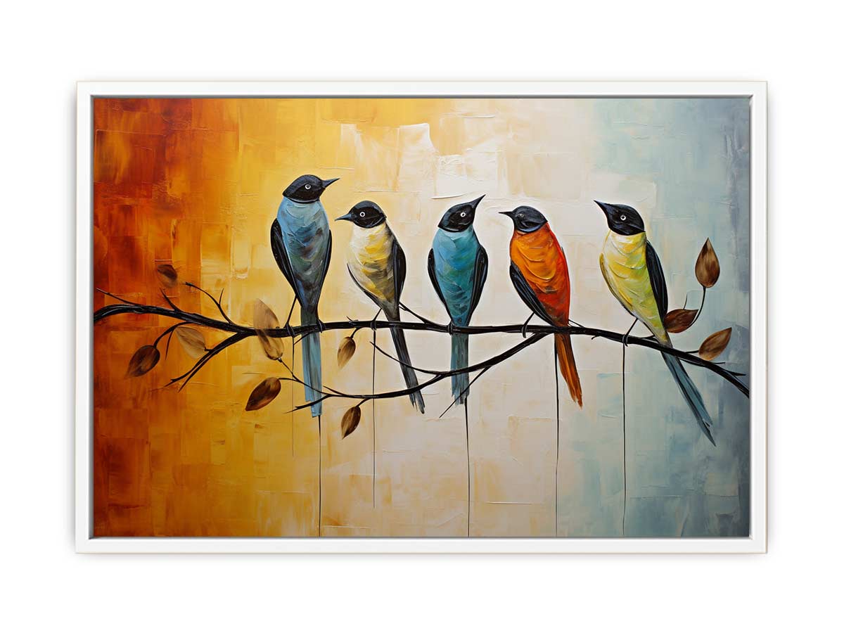 Birds On wire