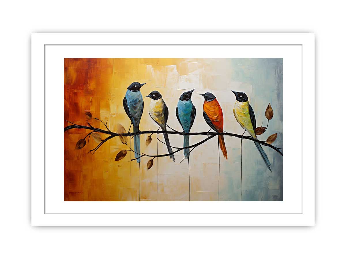 Birds On wire