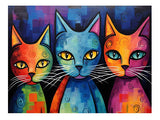 Modern Cat Art Painting artwork preview