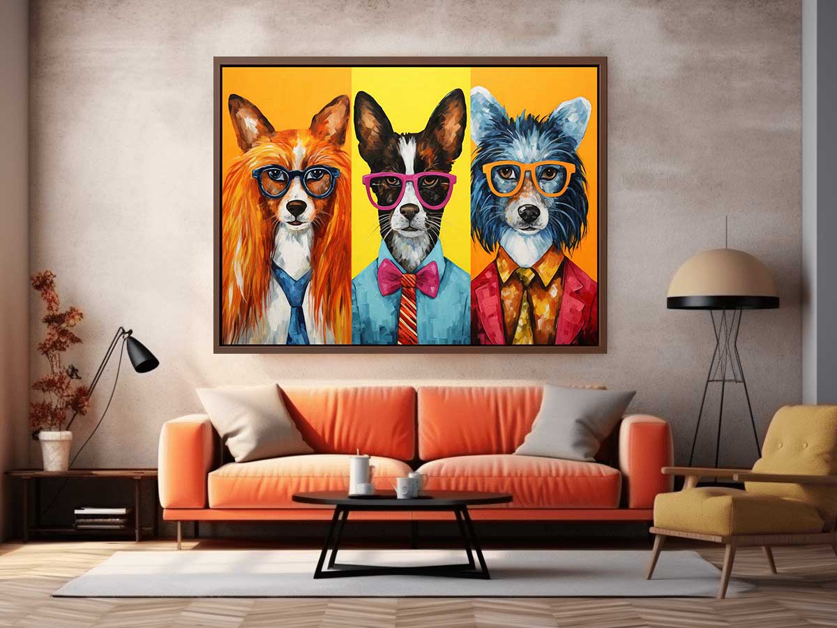 Modern Animals with Glasses