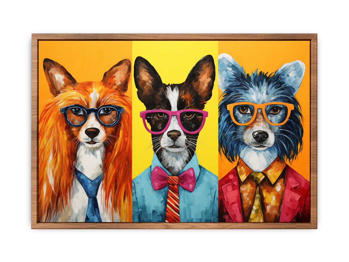 Modern Animals with Glasses