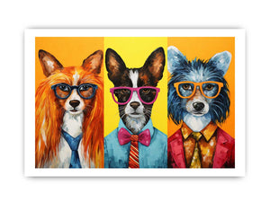 Modern Animals with Glasses