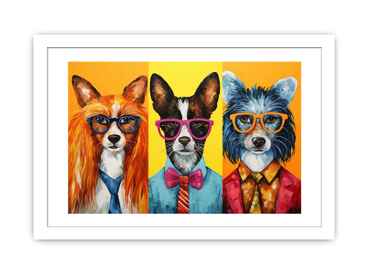 Modern Animals with Glasses