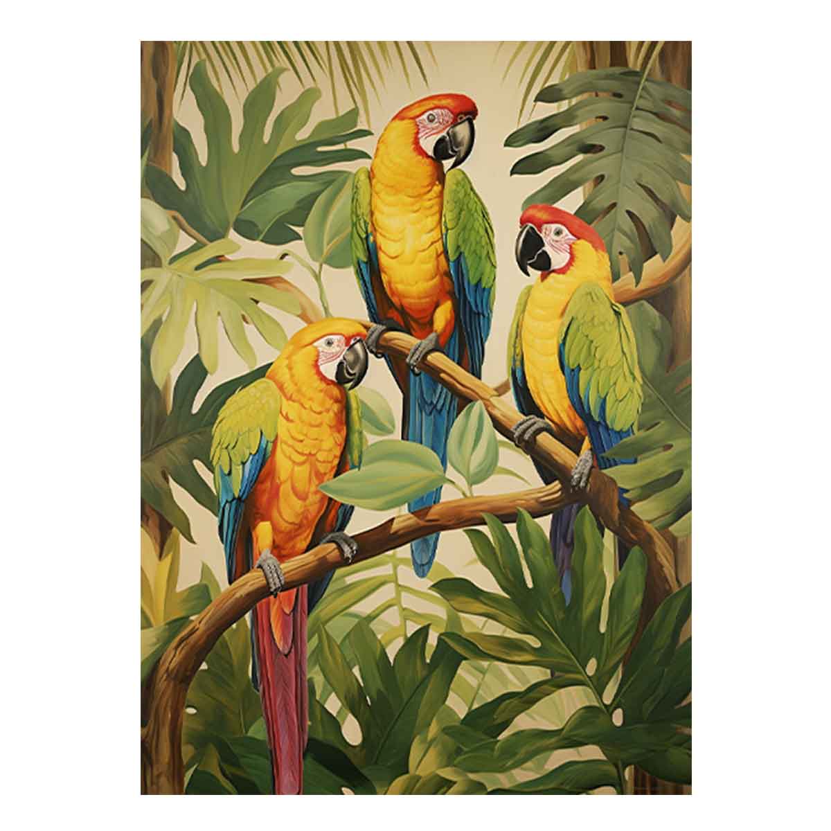 Tropical  Parrotsg