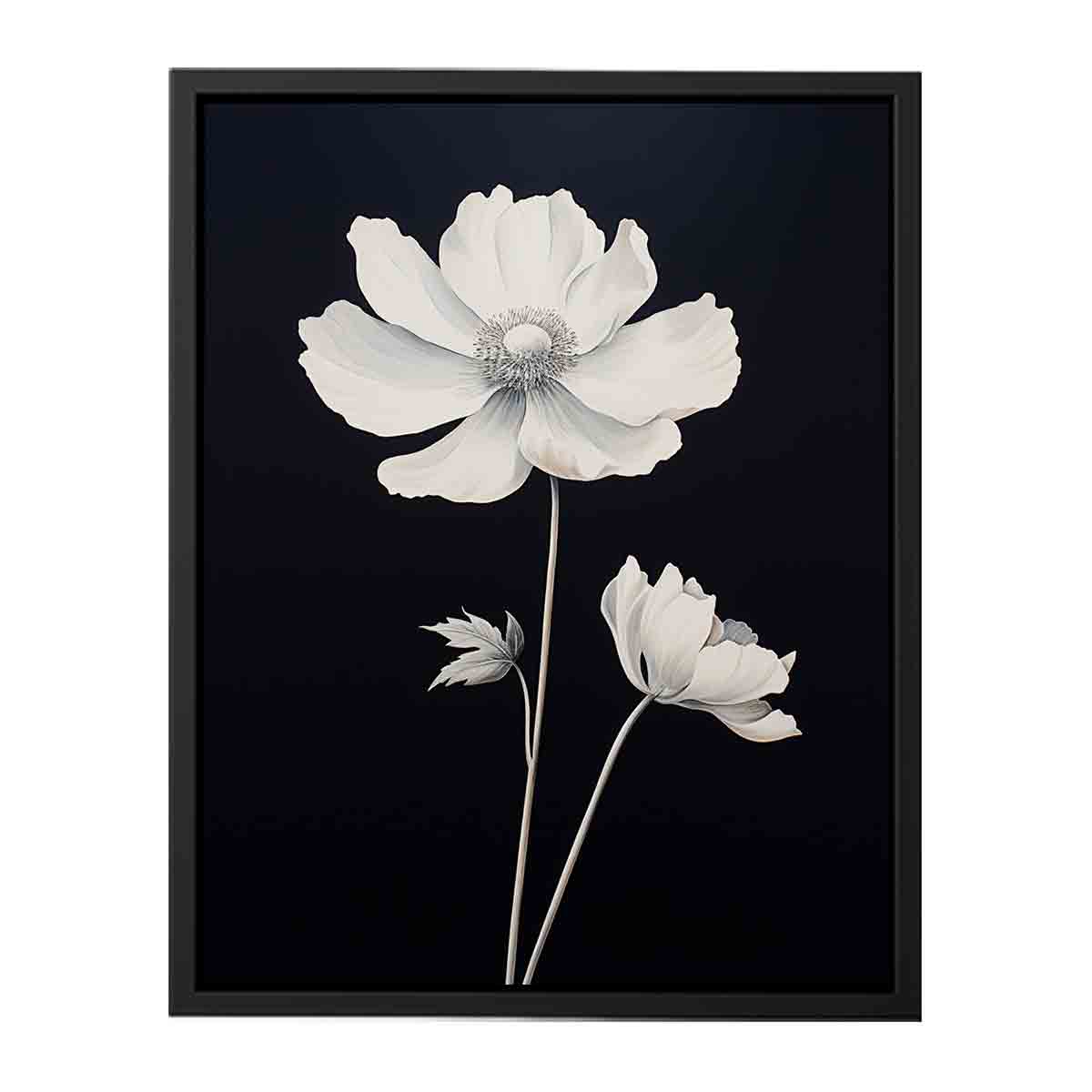 White  Flower Painting