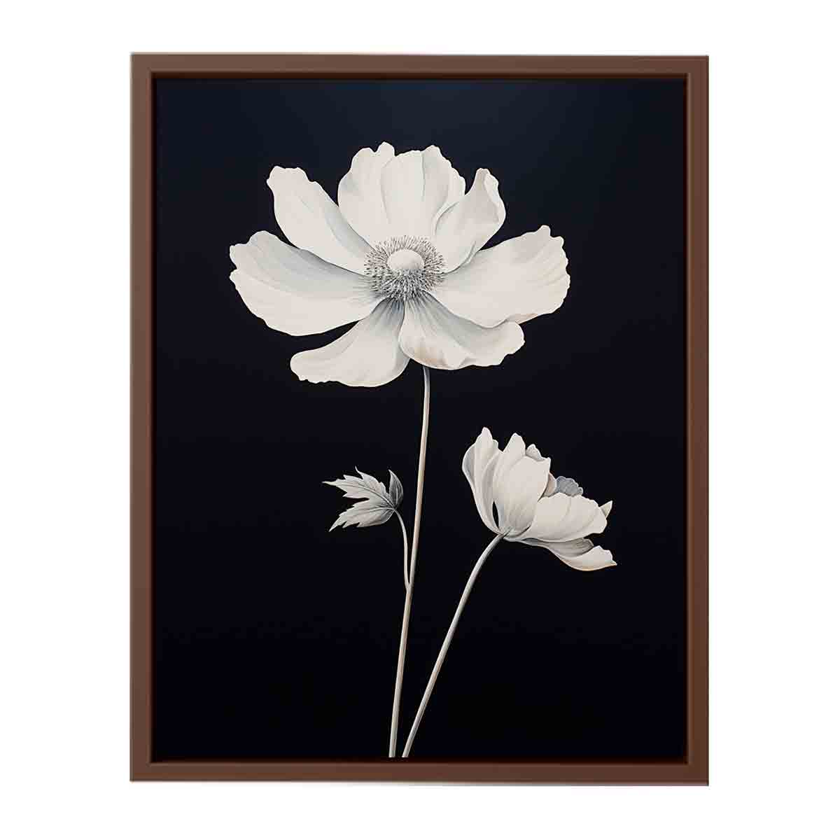 White  Flower Painting