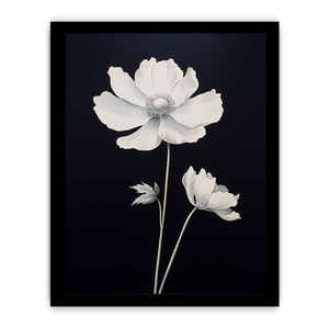 White  Flower Painting