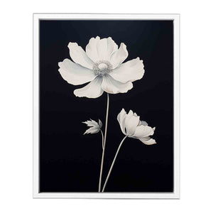 White  Flower Painting