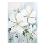 White Flowers Painting artwork preview