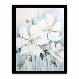 White Flowers Painting