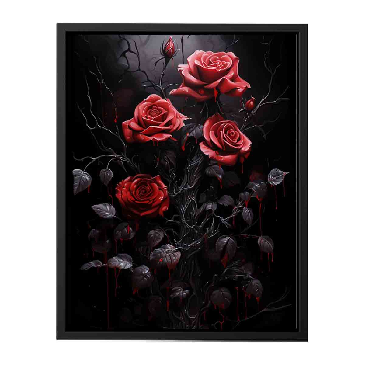 Red Black Roses