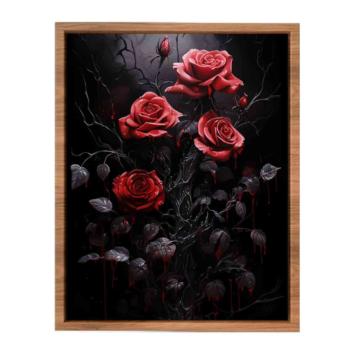 Red Black Roses