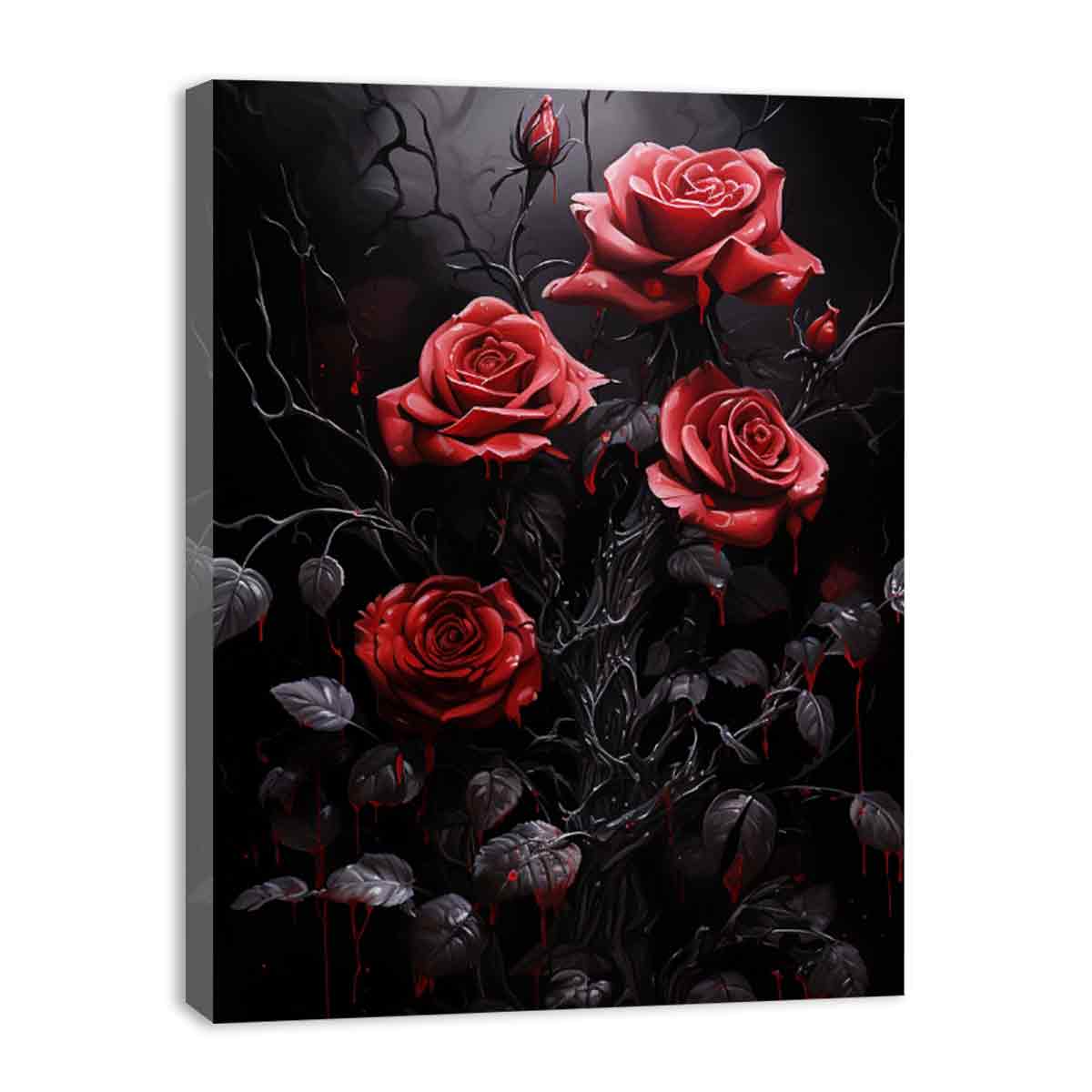 Red Black Roses