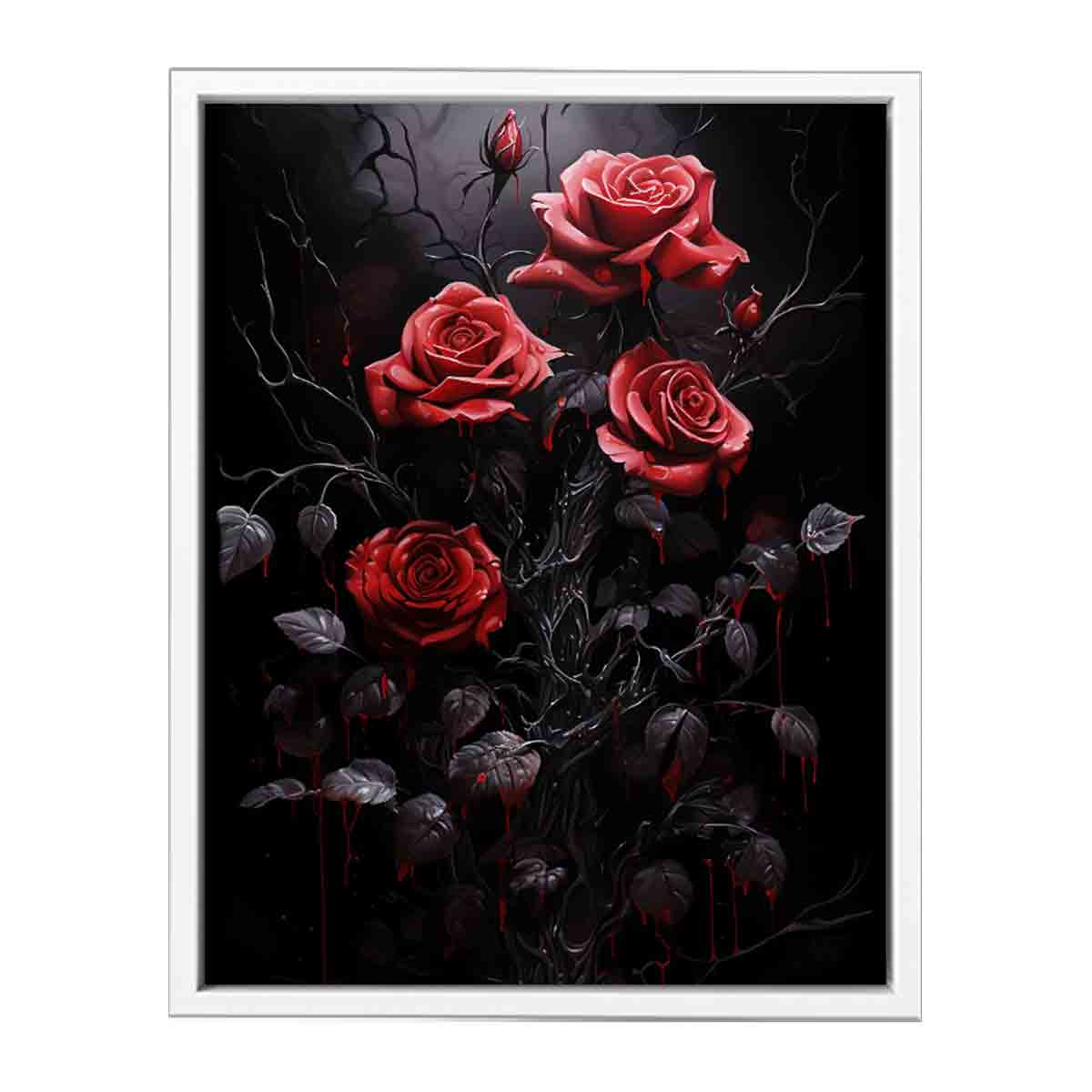 Red Black Roses