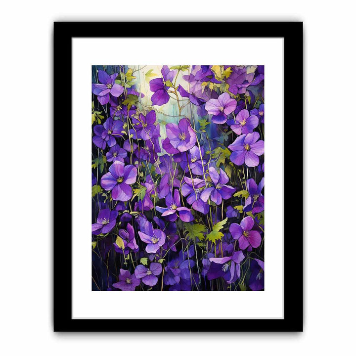 Flower Painting Purple